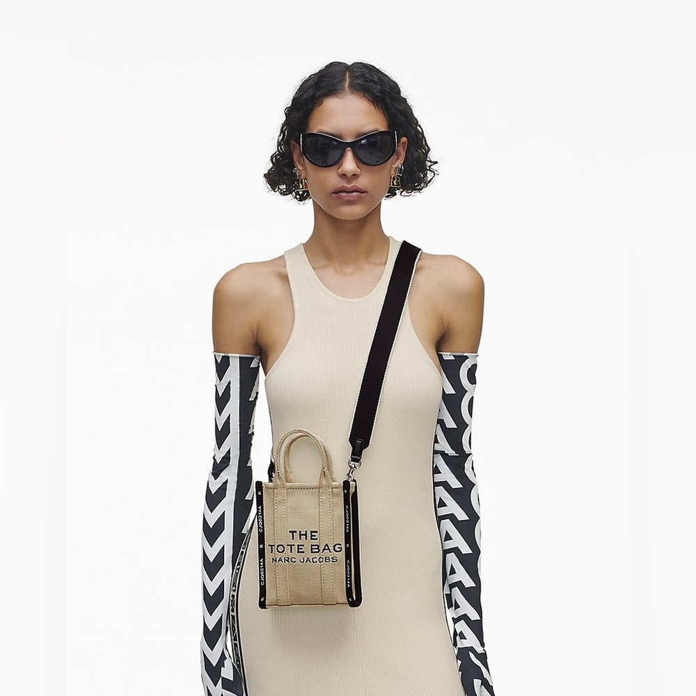 NWT Marc Jacobs The Jacquard Crossbody Tote Bag - Picture 4 of 5